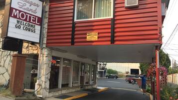 Fassade der Unterkunft