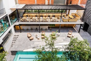 Building design - Hotel Carlota (Mexico City)