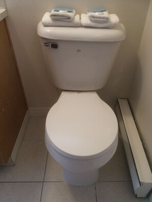 Chuveiro/banheira combinados, produtos de toalete grátis