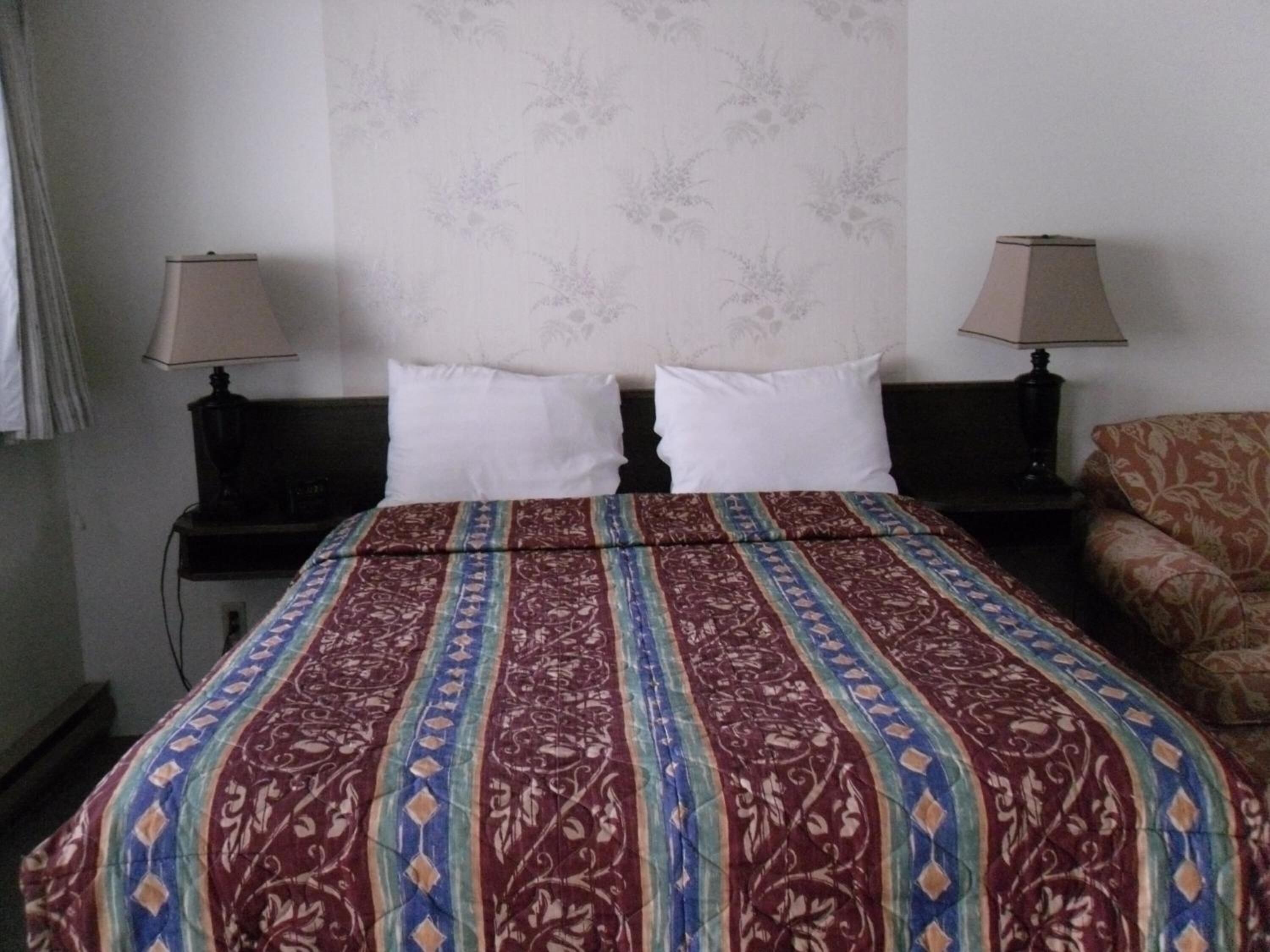 Premium bedding, down comforters, individually decorated