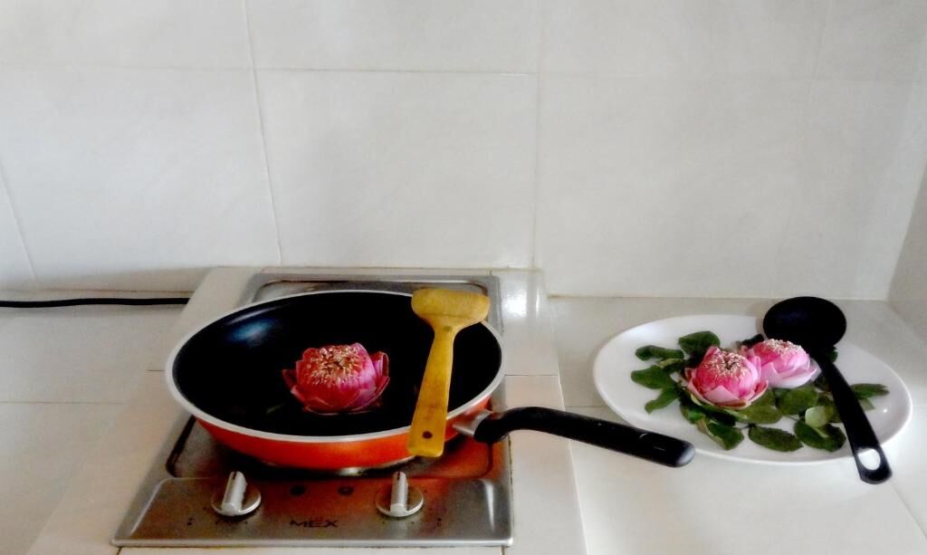 fridge, coffee/tea maker, electric kettle