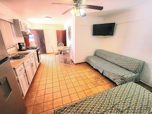 Basic Apartment | Living area | TV