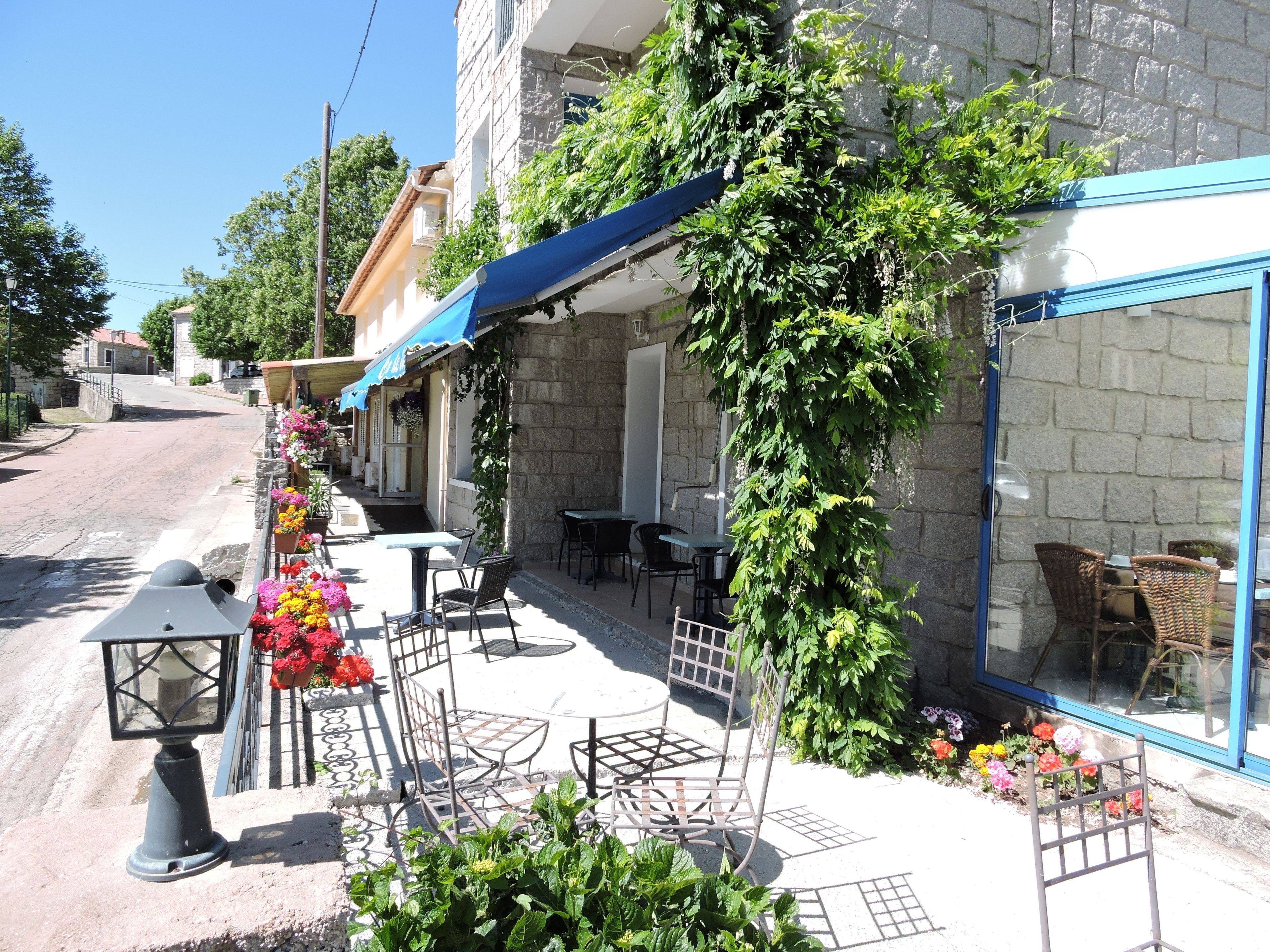 Fachada de la propiedad