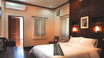 Superior Double Room, City View | Premium bedding, minibar, in-room safe, desk