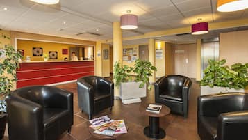 Sala de estar en el lobby