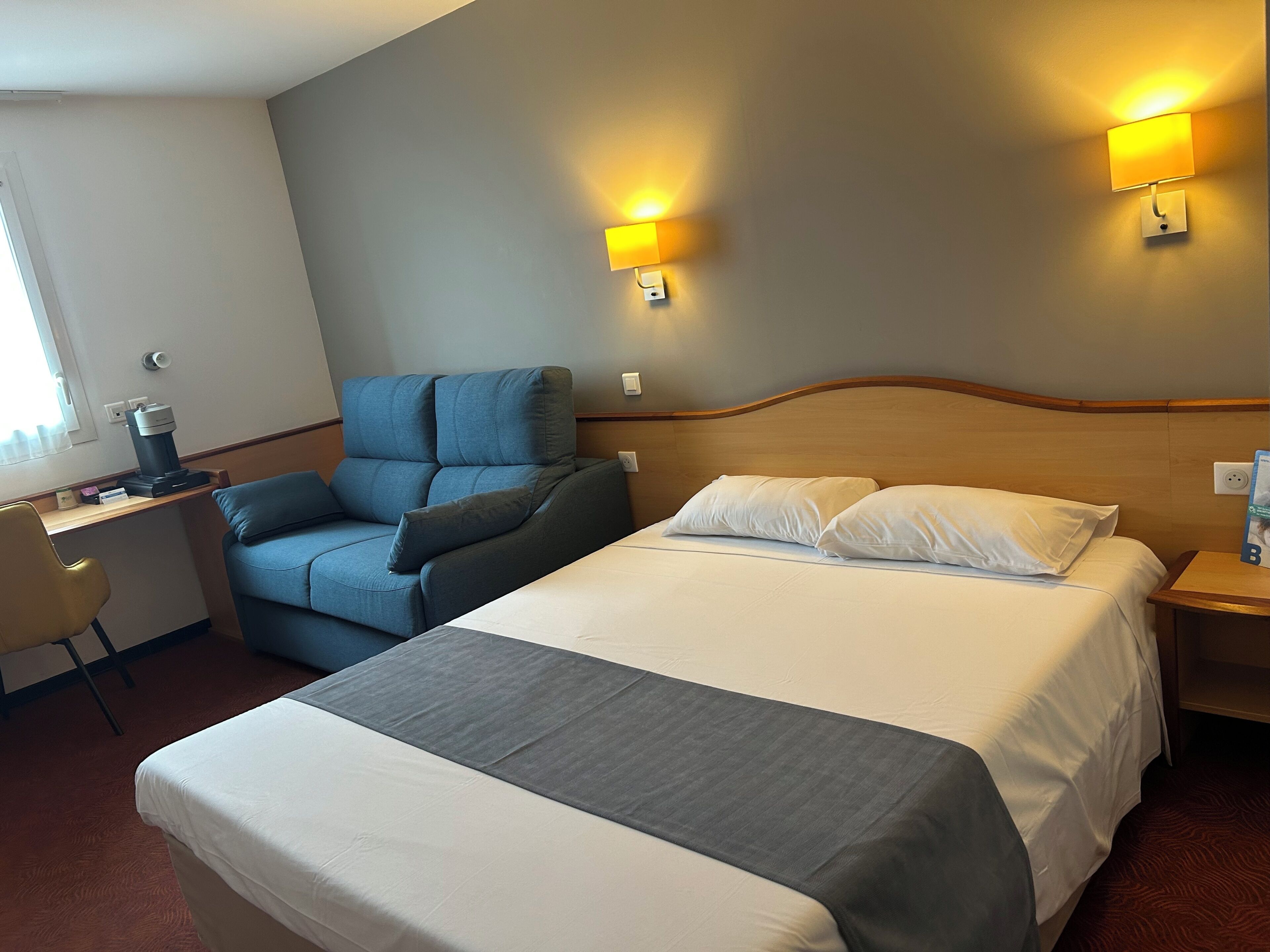 Superior Double Room | Premium bedding, desk, free WiFi