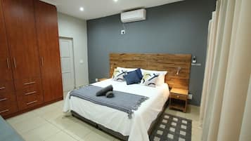 Kahden hengen luksushuone (King Lodge) | Ilmainen Wi-Fi, vuodevaatteet