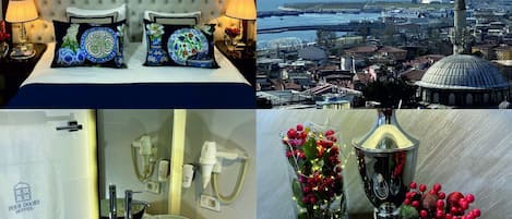 Premium bedding, minibar, in-room safe, desk