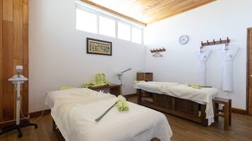Behandlungsräume für Paare, Körperbehandlungen, Aromatherapie