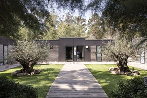 Voorkant van accommodatie