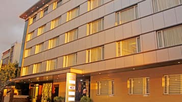 Front of property - evening/night