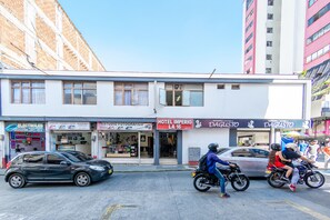 Fassade der Unterkunft