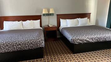 Deluxe Room, Multiple Beds, Non Smoking | Desk, iron/ironing board, free WiFi