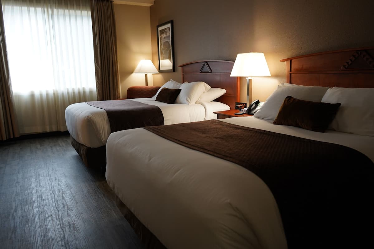 pet double queen mountain -  dog only | in-room safe, desk, iron/ironing board, rollaway beds