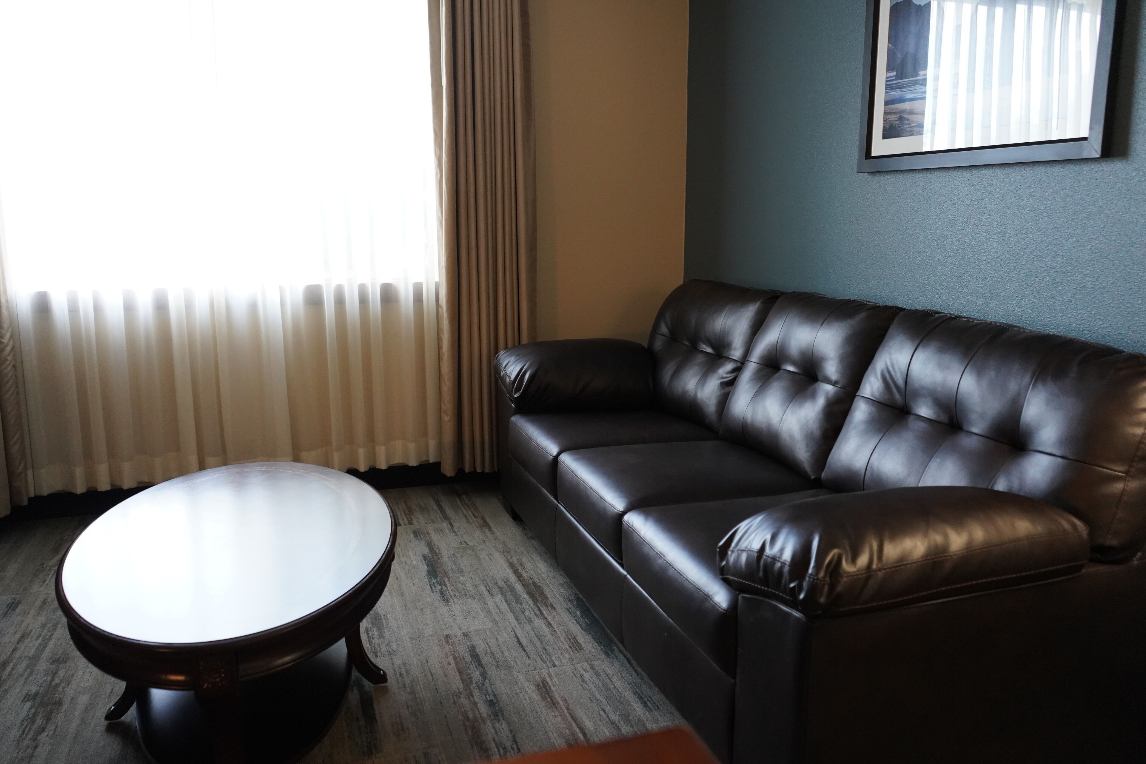 suite, balcony, partial ocean view | in-room safe, desk, iron/ironing board, rollaway beds