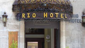 Entrada de la propiedad