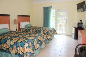 Standard Double Room | Blackout curtains, iron/ironing board, bed sheets, wheelchair access - Hotel Lucia Beach (Yabucoa)