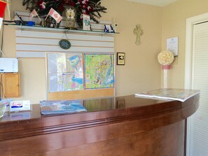 Kiosk voor inchecken/uitchecken