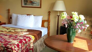 Standard Room, 2 Queen Beds | Living area | TV