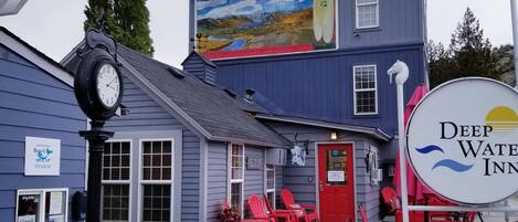 Fachada de la propiedad