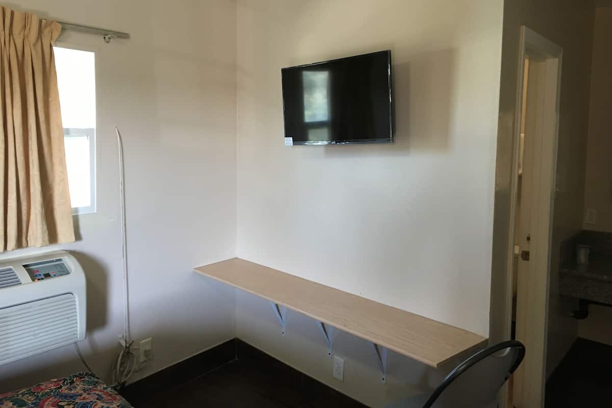 Desk, WiFi (free), bed sheets