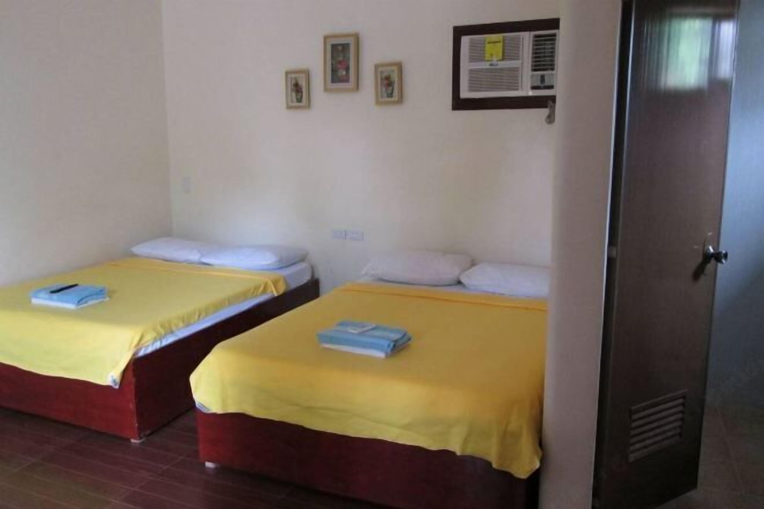 Desk, blackout curtains, rollaway beds, bed sheets