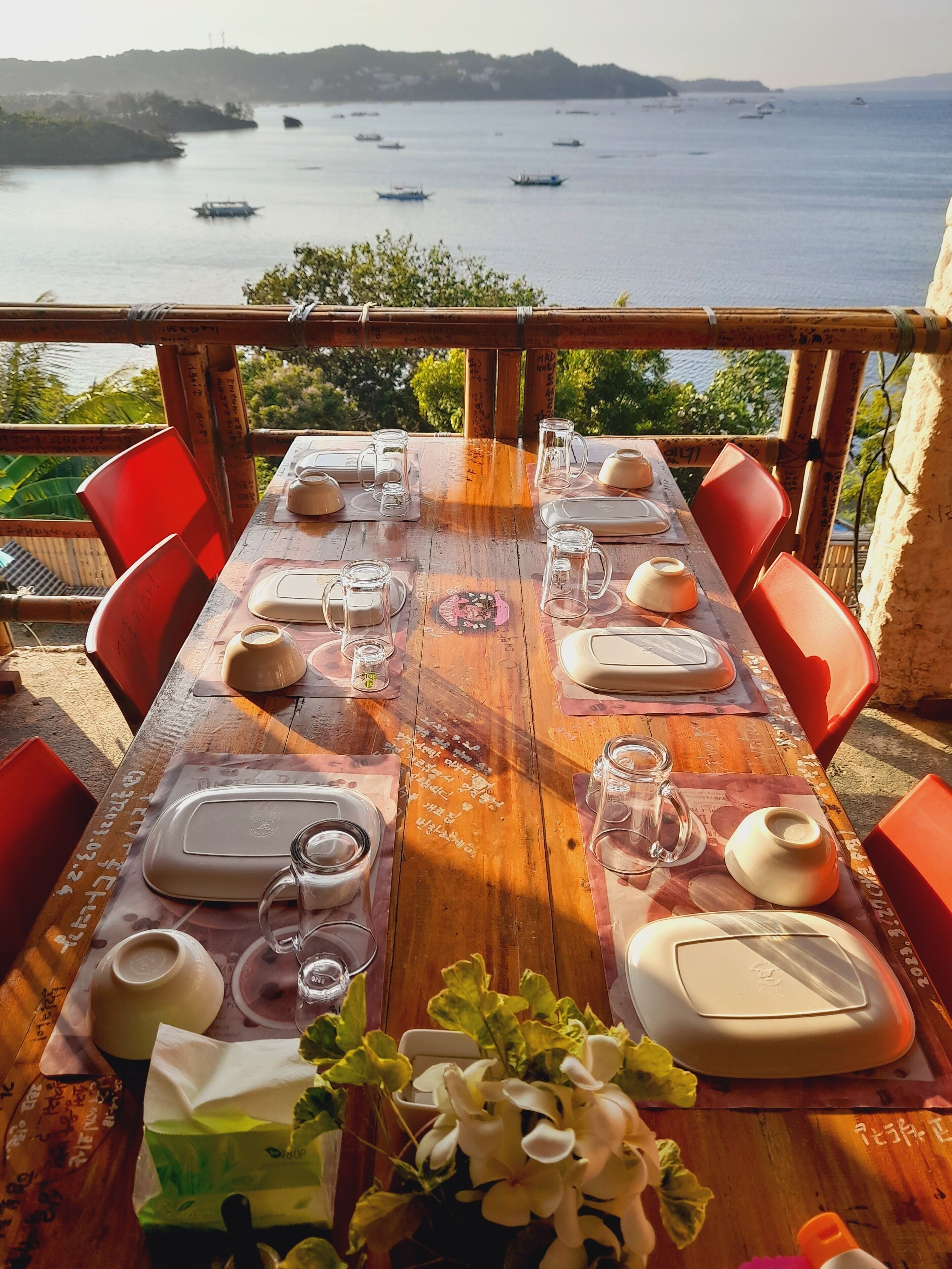 breakfast, lunch, dinner served; filipino cuisine, pool views