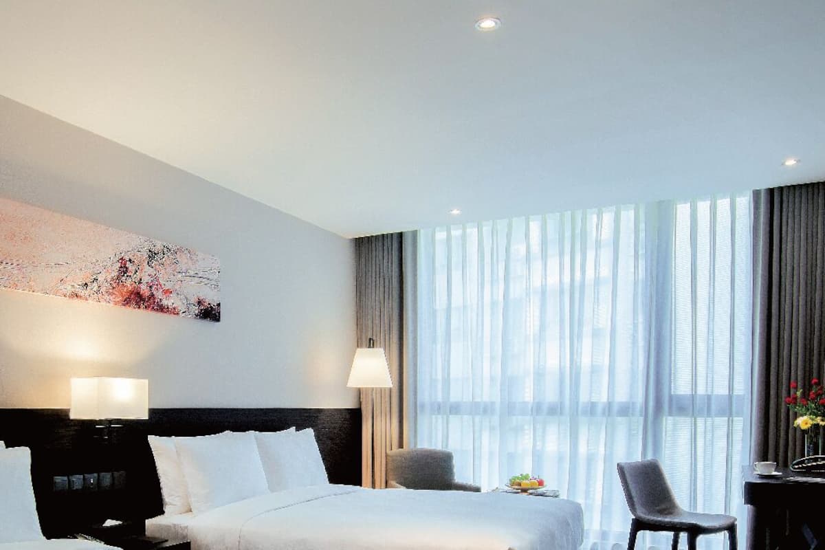 Literie de qualité supérieure, minibar, coffres-forts dans les chambres