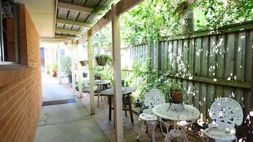 Vue sur le jardin
