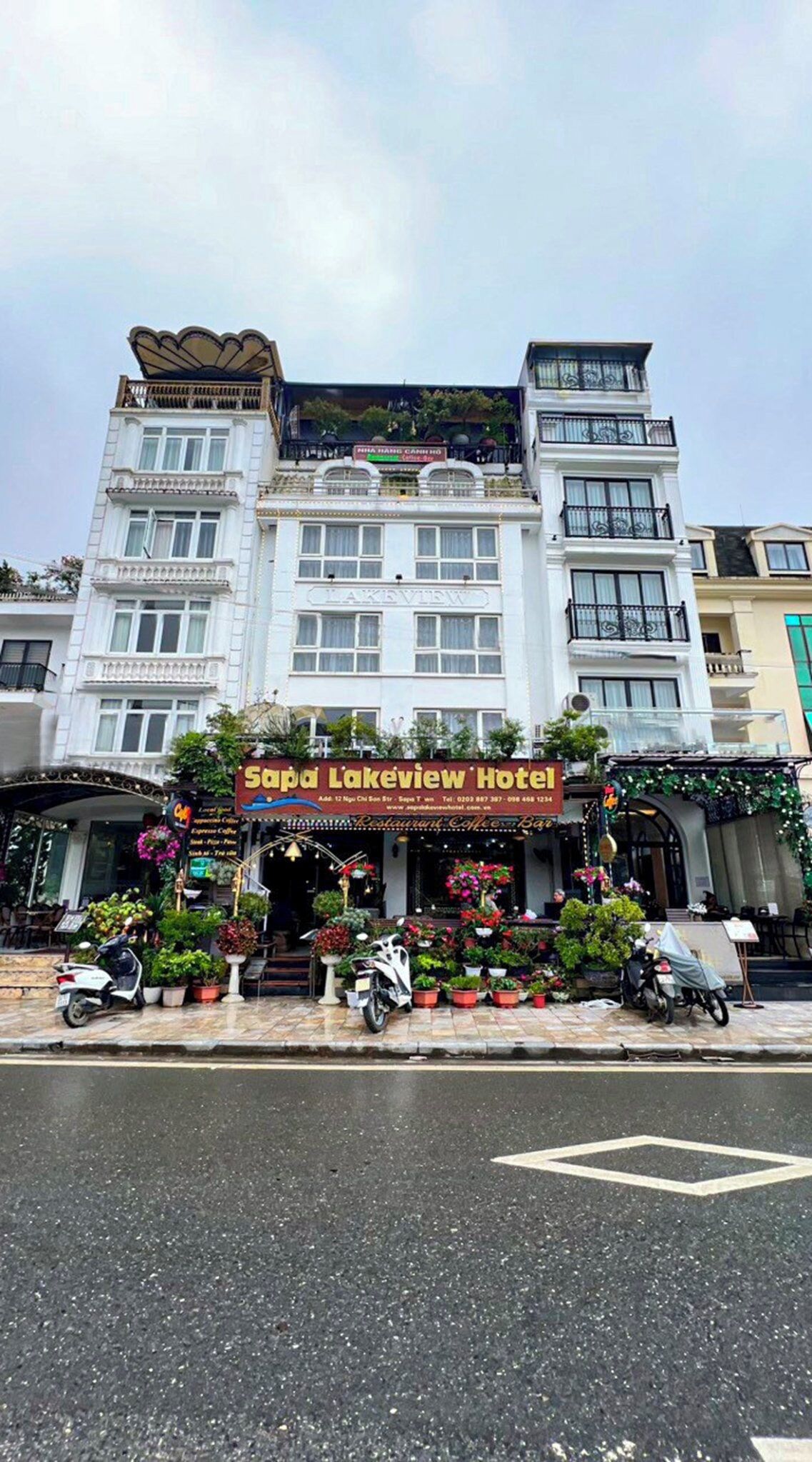 Fachada de la propiedad