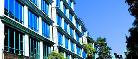 Blick von der Unterkunft