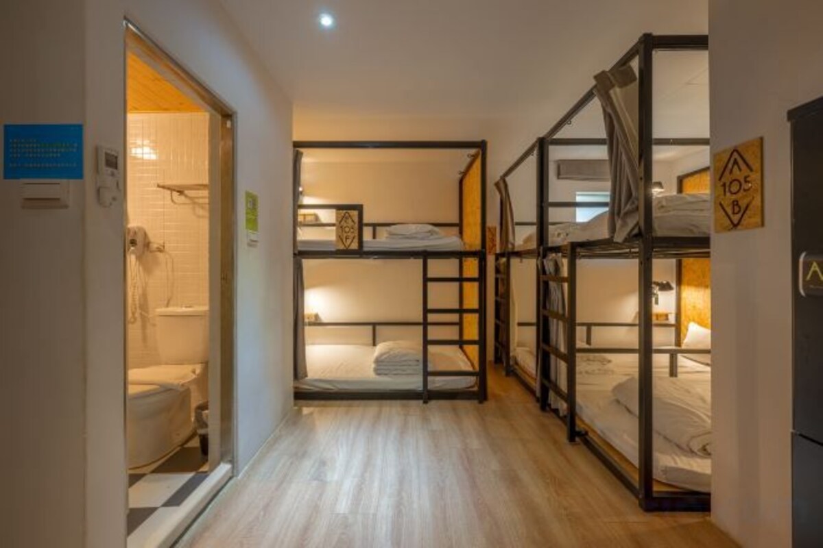 Single Bed in Female Dormitory Room