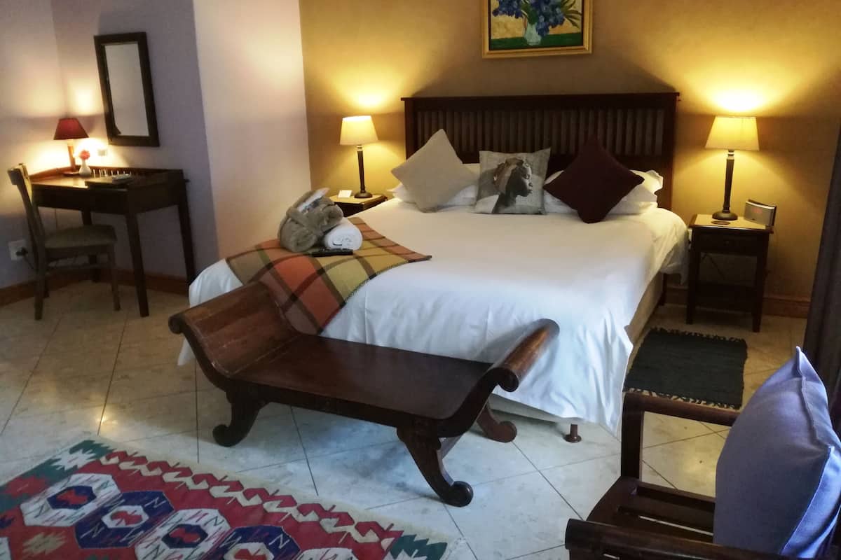1 habitación y ropa de cama de alta calidad