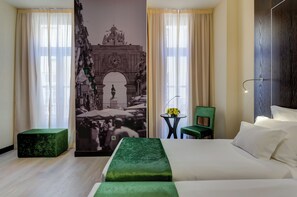 Standard Double or Twin Room | Minibar, in-room safe, soundproofing, free WiFi - Behotelisboa (Lisbon)