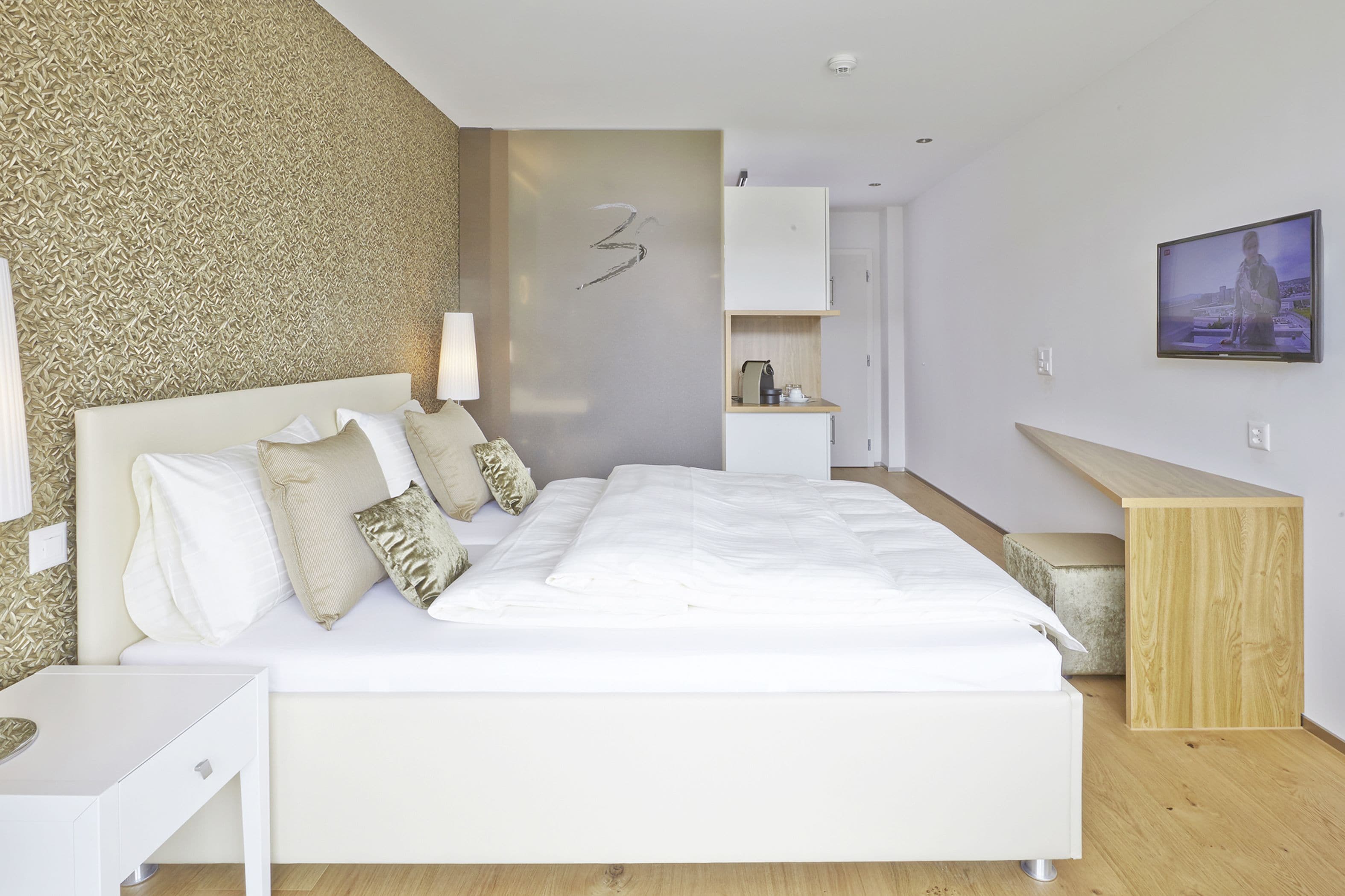 comfort double room | premium bedding, in-room safe, desk, soundproofing