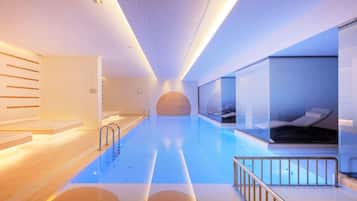 Salas de tratamiento para parejas, sauna y baño de vapor