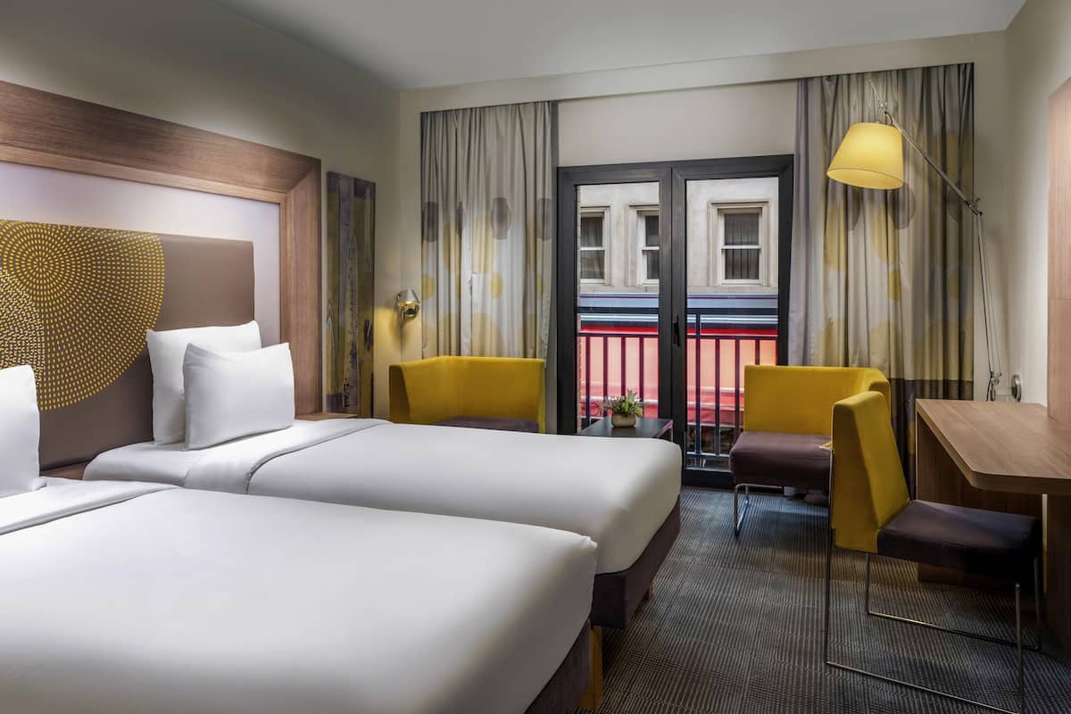 Habitación superior, 2 camas individuales | Sábanas de algodón egipcio y ropa de cama de alta calidad