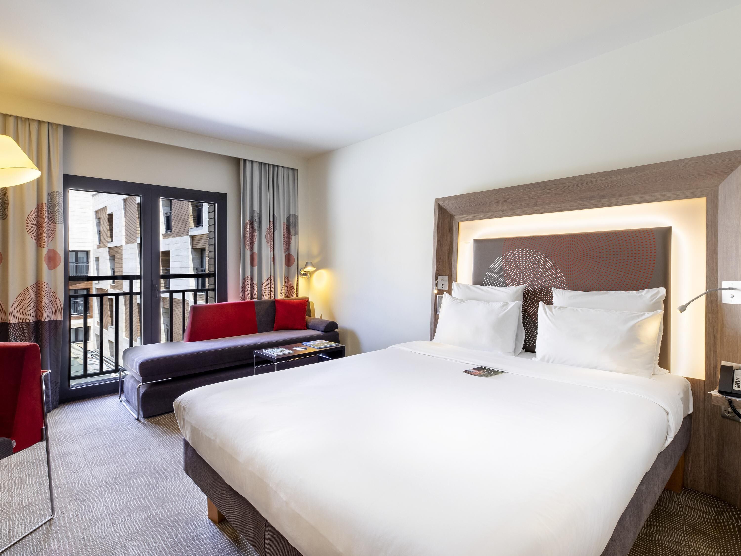 Phòng Superior, 1 giường cỡ queen và sofa giường | Bộ trải giường bằng vải cotton Ai Cập, bộ đồ giường cao cấp 