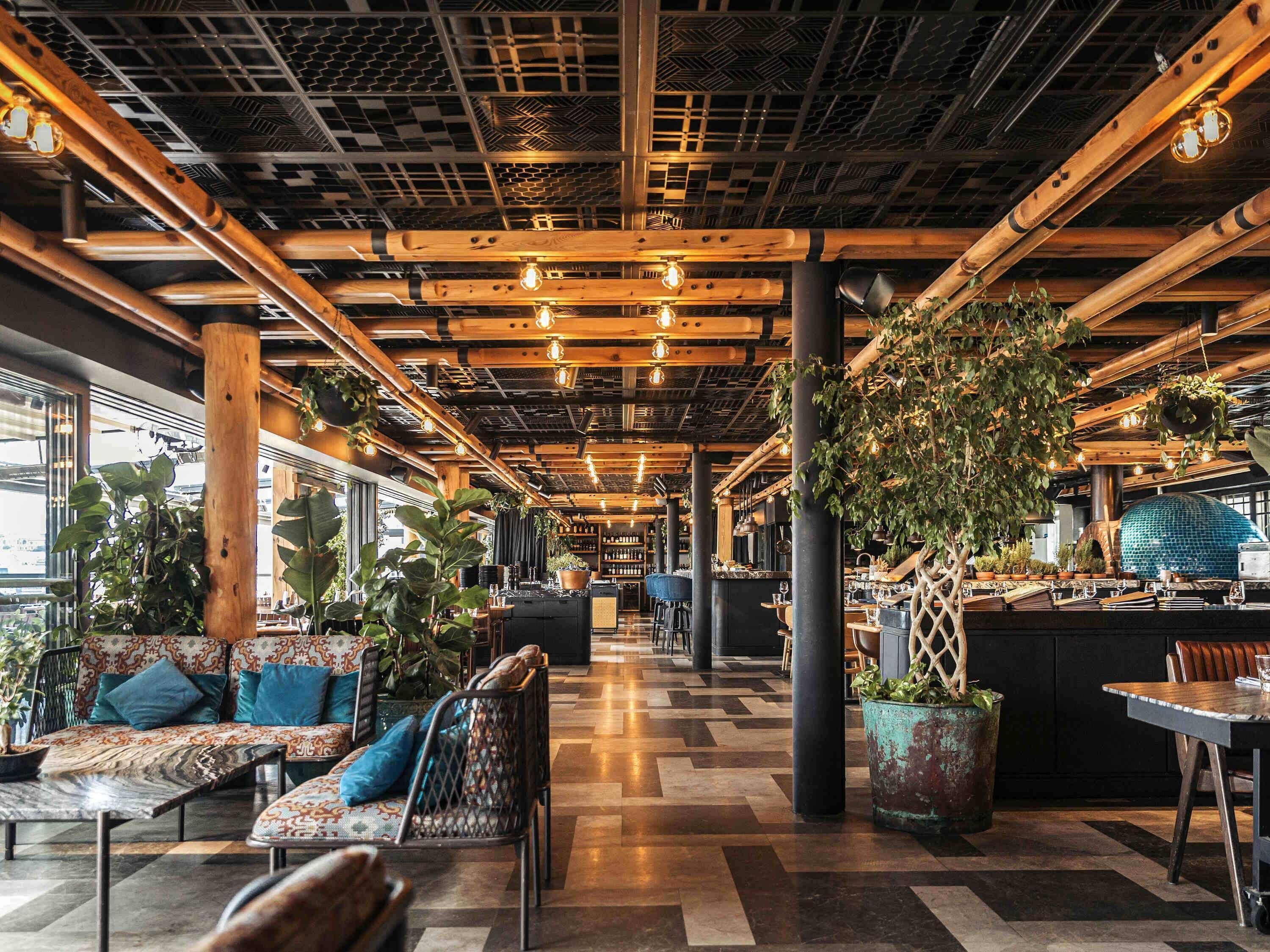 Breakfast, lunch, dinner served; Turkish cuisine 