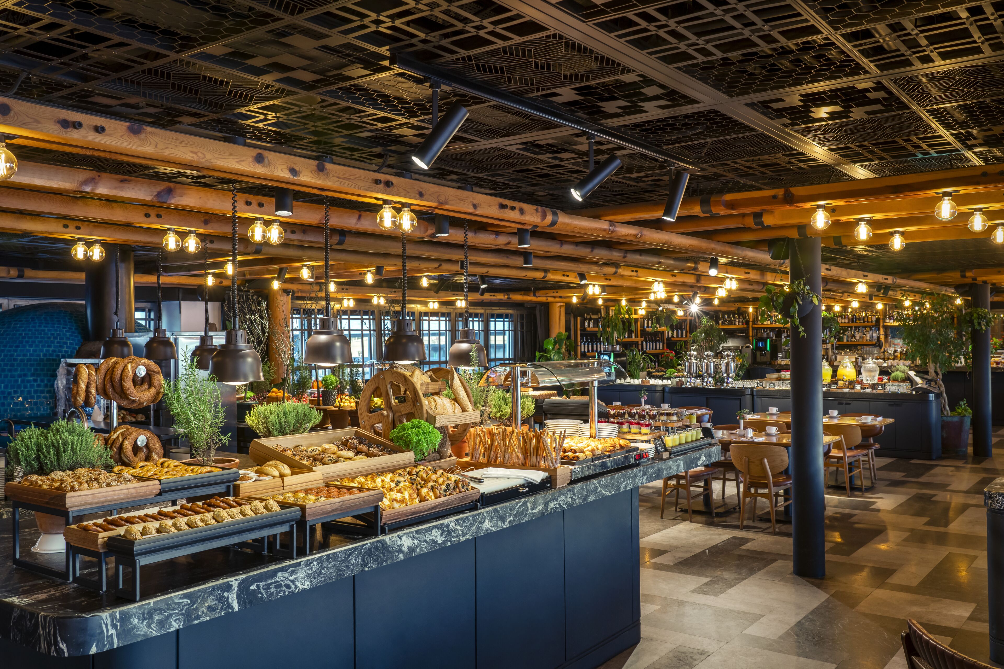 daily buffet breakfast (eur 28 per person)