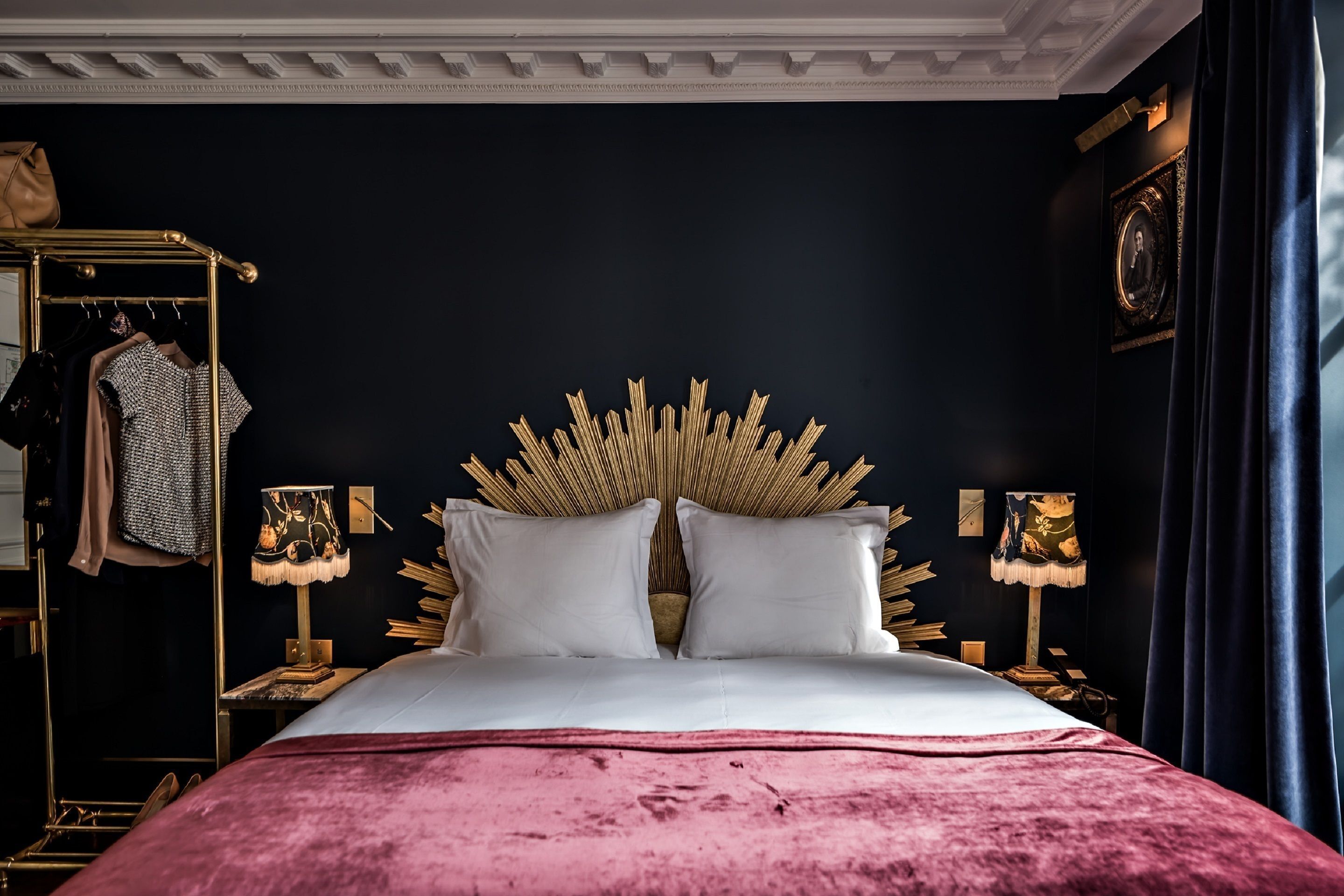 Ropa de cama de alta calidad y minibar 