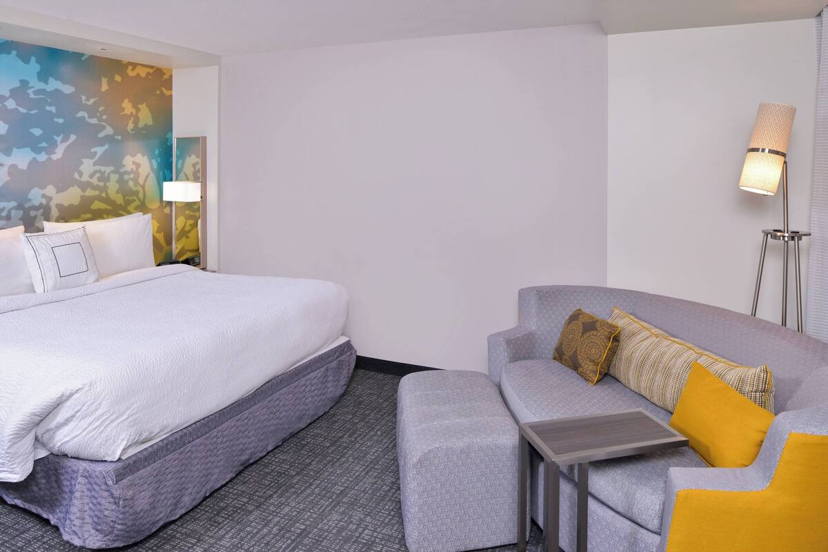 Premium bedding, pillow-top beds, in-room safe, desk