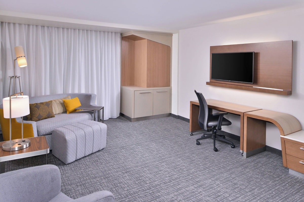 Suite, 1 Schlafzimmer, Nichtraucher | Wohnbereich