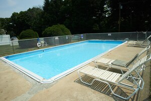 Seasonal outdoor pool