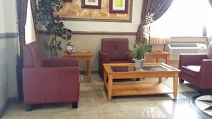 Sala de estar en el lobby