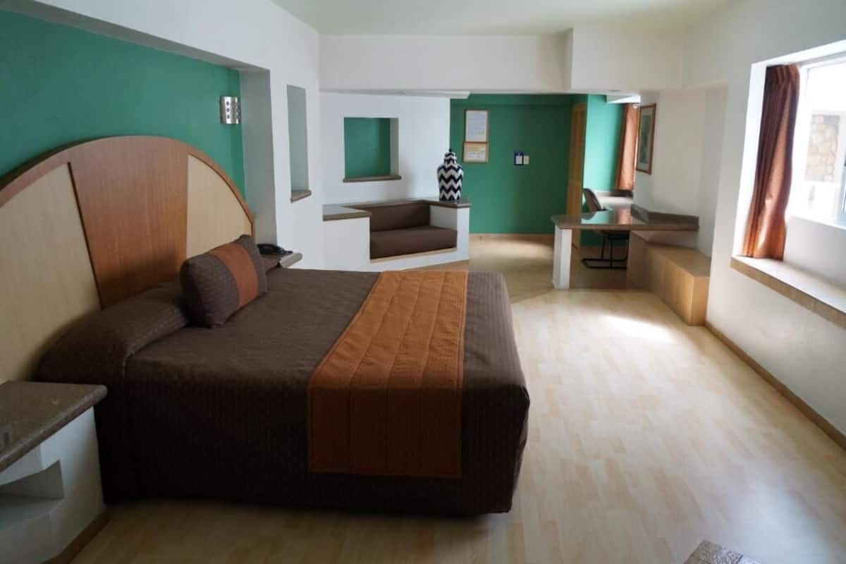 Desk, blackout drapes, iron/ironing board, free WiFi