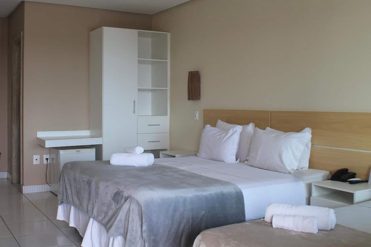 Minibar, desk, blackout curtains, free WiFi