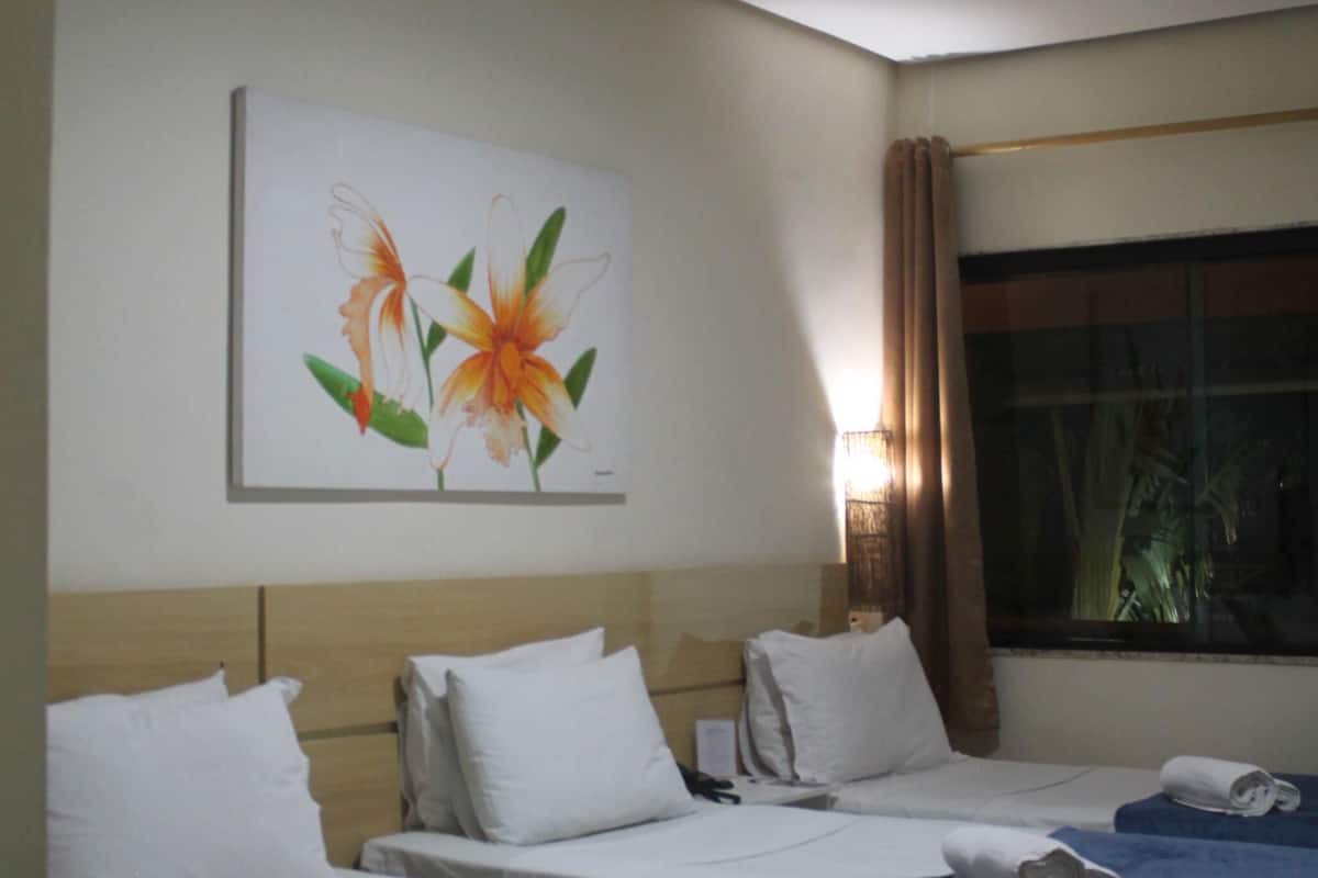 Minibar, desk, blackout curtains, free WiFi
