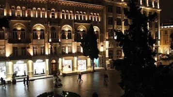 Front of property – evening/night