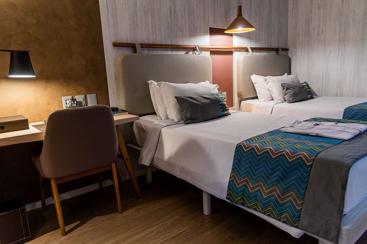 Kamar Twin Superior | Minibar, meja kerja, tirai kedap cahaya, dan Wi-Fi gratis